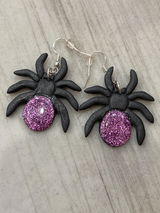 Spidery Glitter Earrings