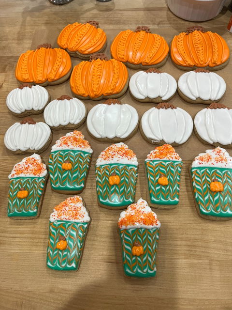 The Graceful Baker's Pumpkin Spice Workshop Cutters