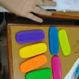 Brinquedo Sensorial Tira de Silicone Fidget Anti Stress