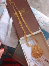 Pentagon Locket Sitahar Set