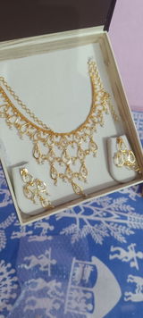 Neera- Beads Drop Necklace Set