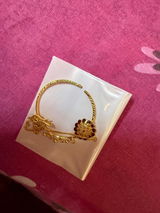 Side Mina Flower Five Drops Nose Ring (Nath)