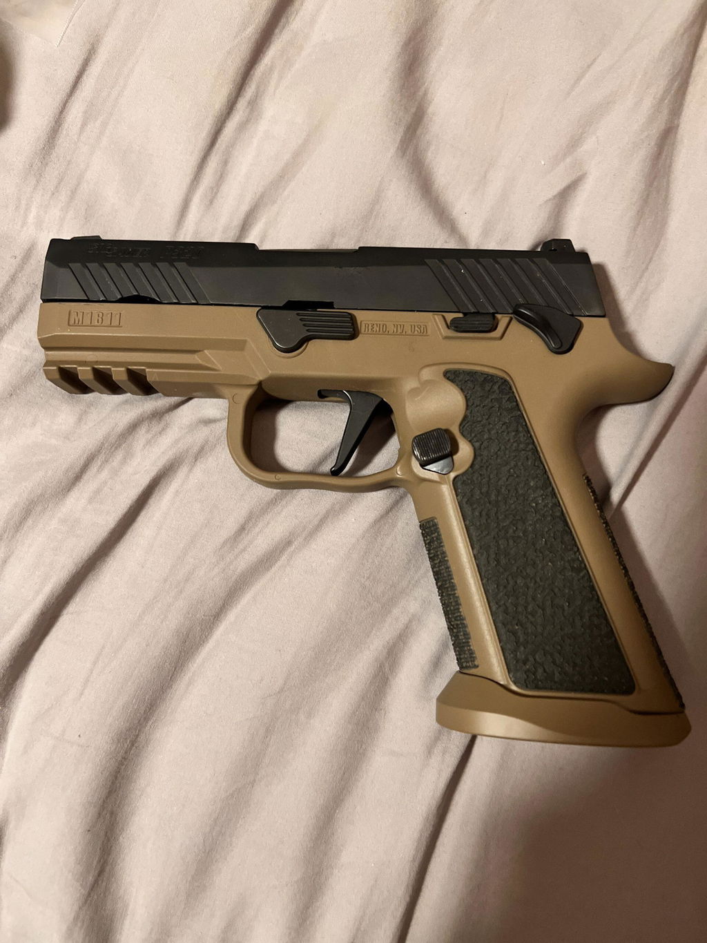 M1811 Grip Mod – Deep Laser Engraved