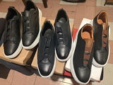 Sneakers Z black & brown piel Mod 1009SA