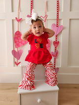 Zebra Love Short Sleeve Truffle Set