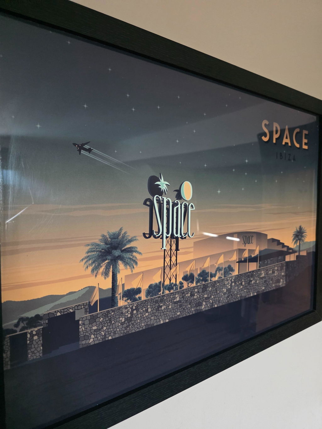 Space Nightclub Ibiza Travel Poster