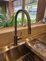 Alma Mira Brushed Gunmetal Pull Out MKII Mixer