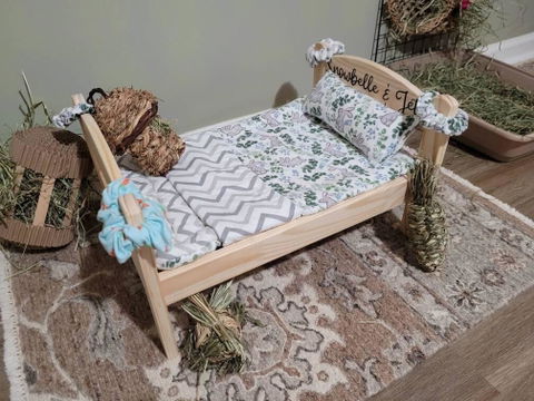 Design Your Own 100% Cotton Bunny Bedding Set for Wood Bunny Beds