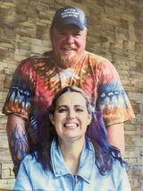 DJ and Jessica Rowland review photo