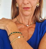 Simple pearl Choker