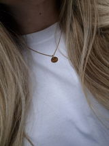 Breast cancer awareness necklace