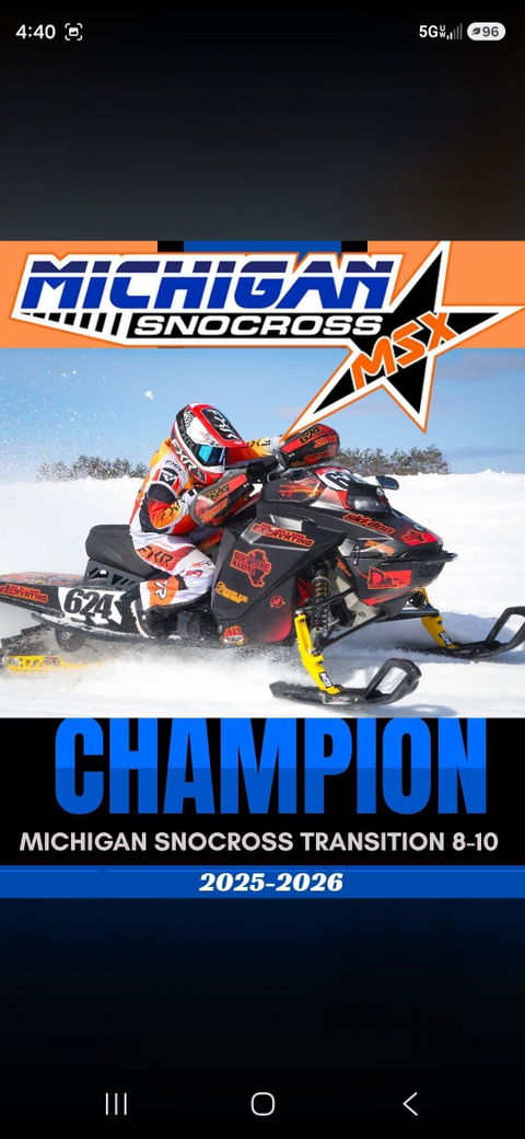 XT Snocross Racing Skis