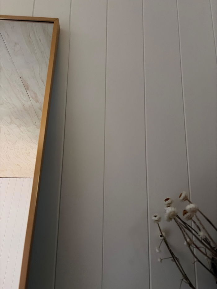 Zenith Aurelia Rectangular Full-Length Mirror in a customer's home