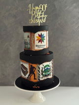 Personalised Happy Birthday Cake Topper with Age