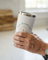 Post Tenebras Lux 20oz White Tumbler