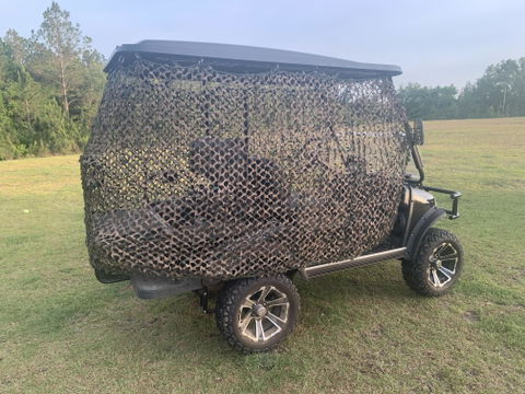 Woodland Military Reinforced Camo Netting