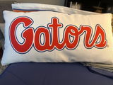 Gators Script Lumbar Pillow Cover