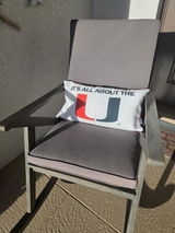 Miami It's All About The U Lumbar Pillow Cover