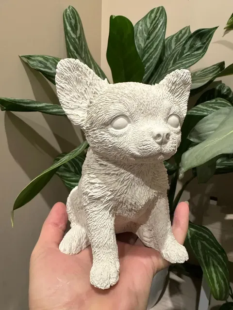 Chihuahua Puppy Candle Mold