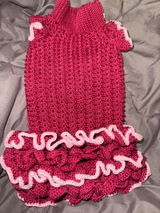 DOG DRESS Crochet Pattern (skill level advanced)