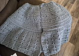 LONG HOODED CAPE Crochet Pattern (skill level intermediate)