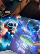 Stellar Sophisticate - Metal Poster