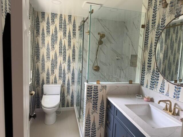 Customer photo — Aureline Spire Wallpaper