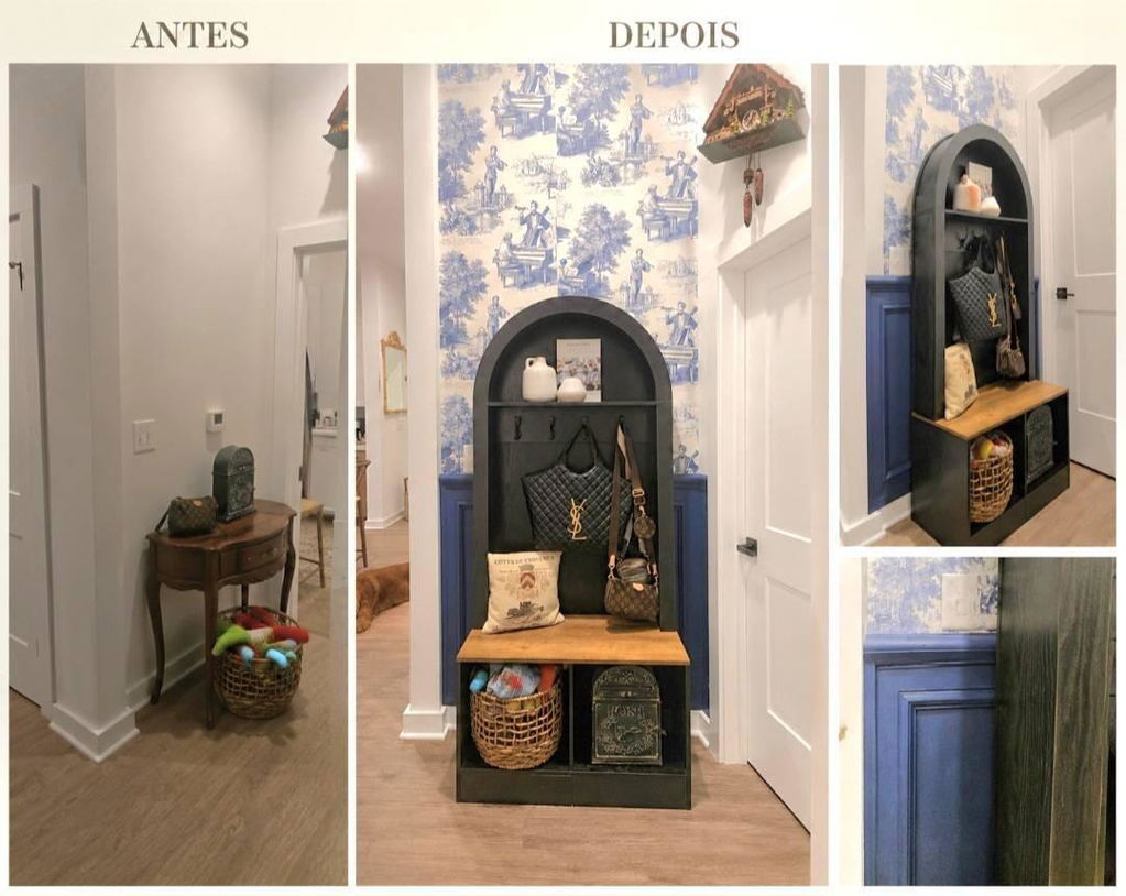 Wallpaper photo from Etsy customer