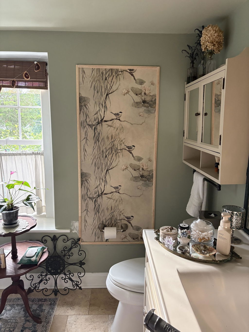 Customer photo — Willowshade Sanctuary Wallpaper