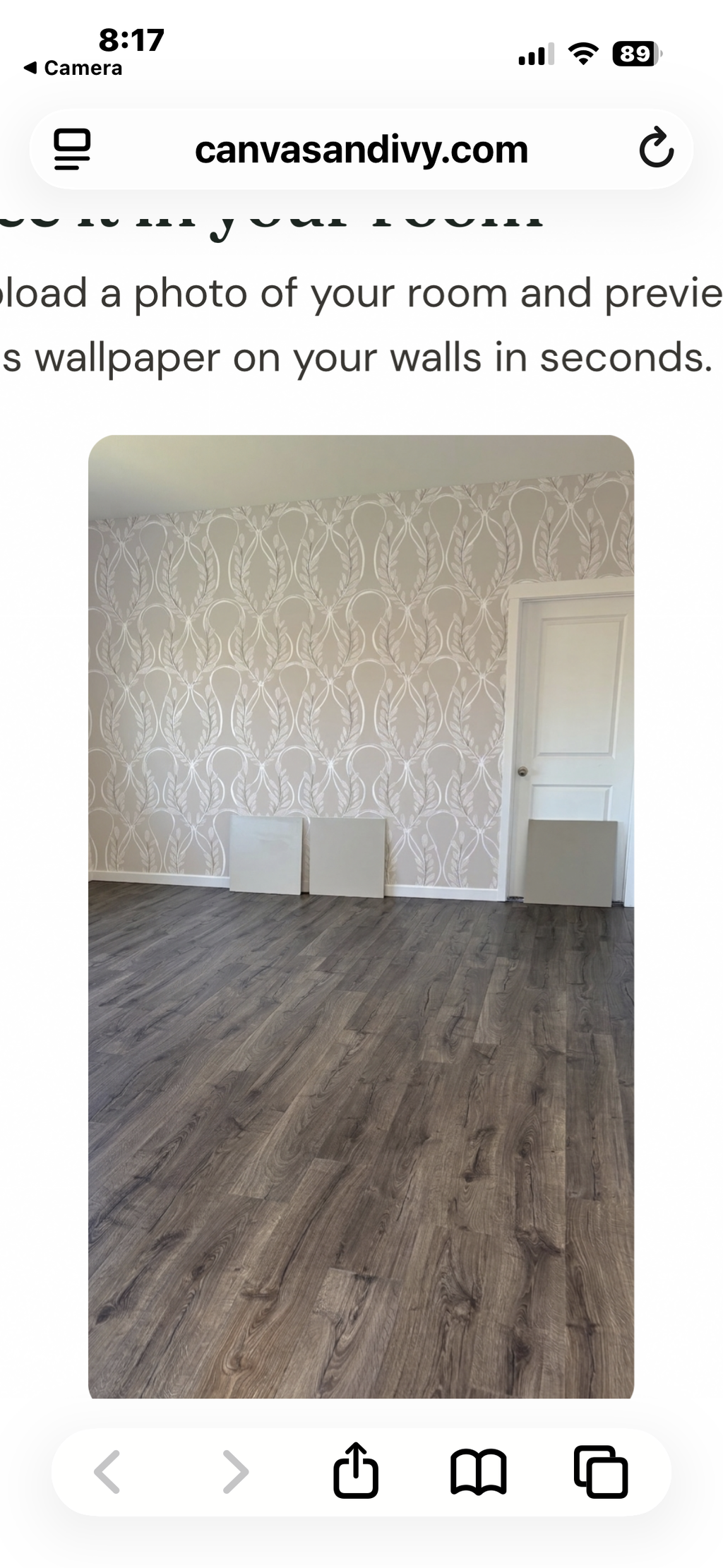 Customer photo — Canvas &amp; Ivy