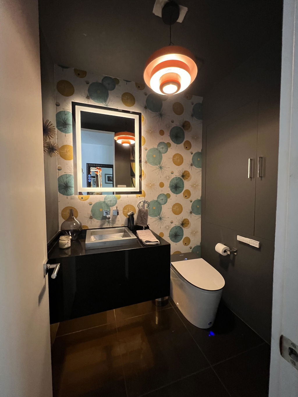 Customer photo — Orbitline Wallpaper