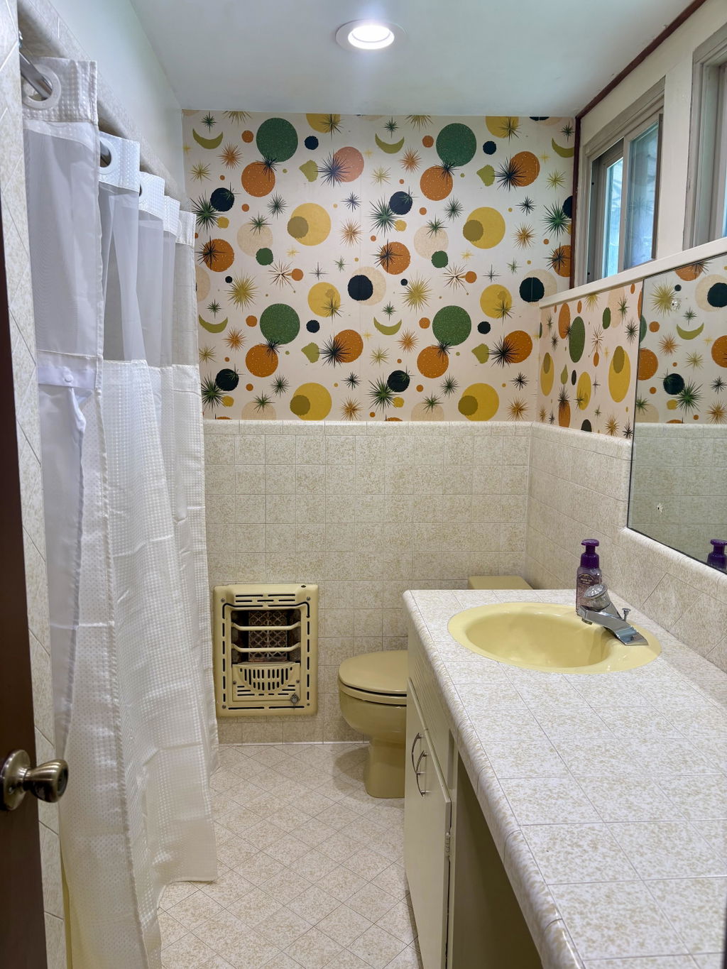 Customer photo — Atomic Yucca Wallpaper