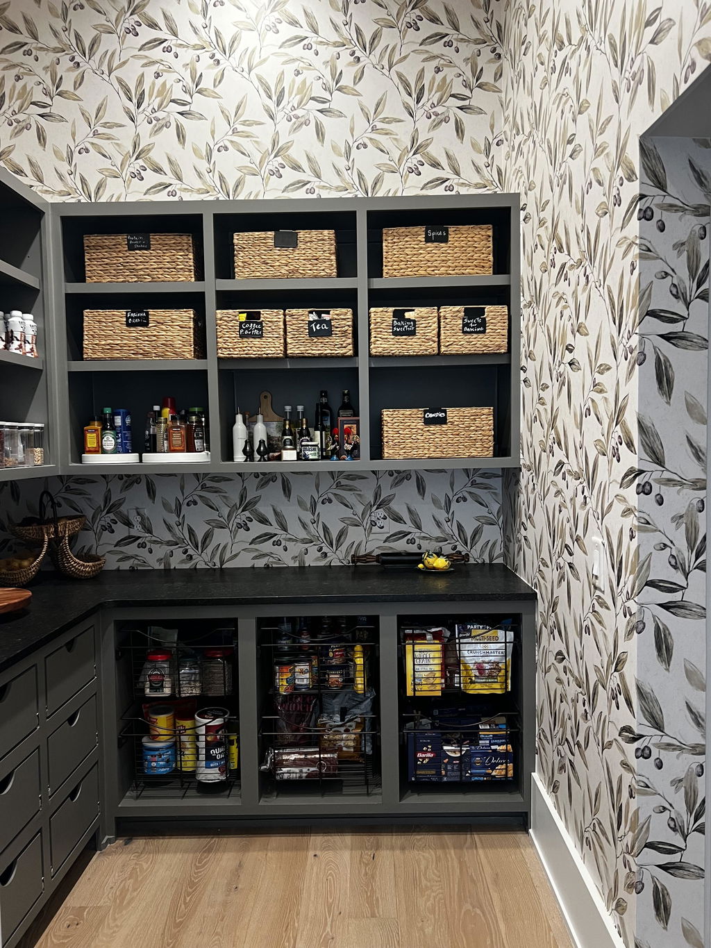 Customer photo — Provençal Olive Wallpaper