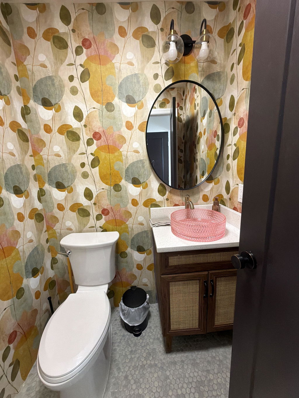 Customer photo — Garden Drift Wallpaper