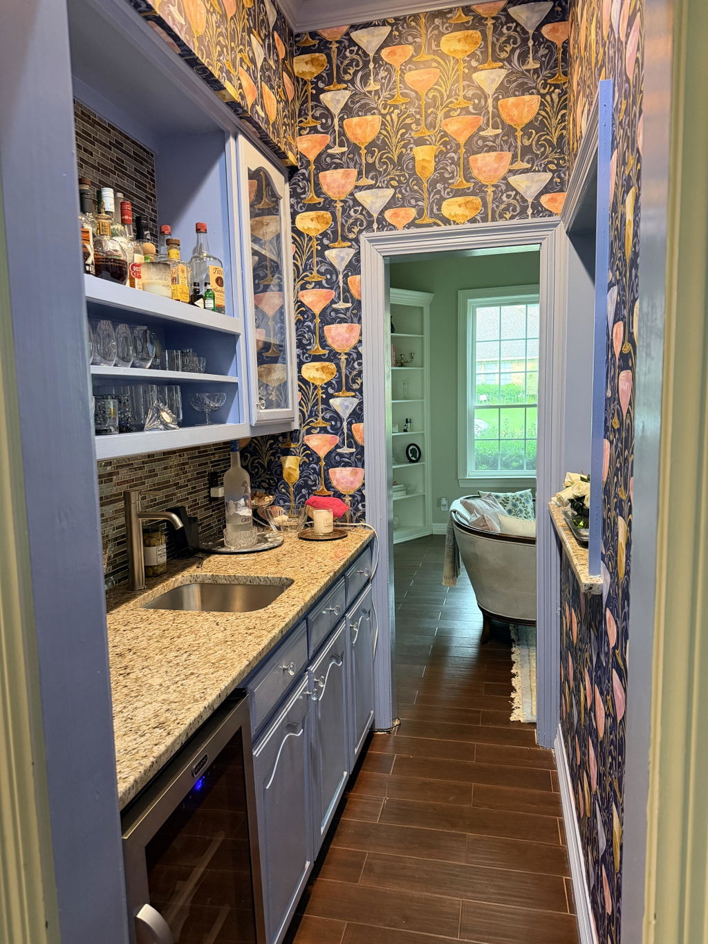 Customer photo — Palais Royale Wallpaper