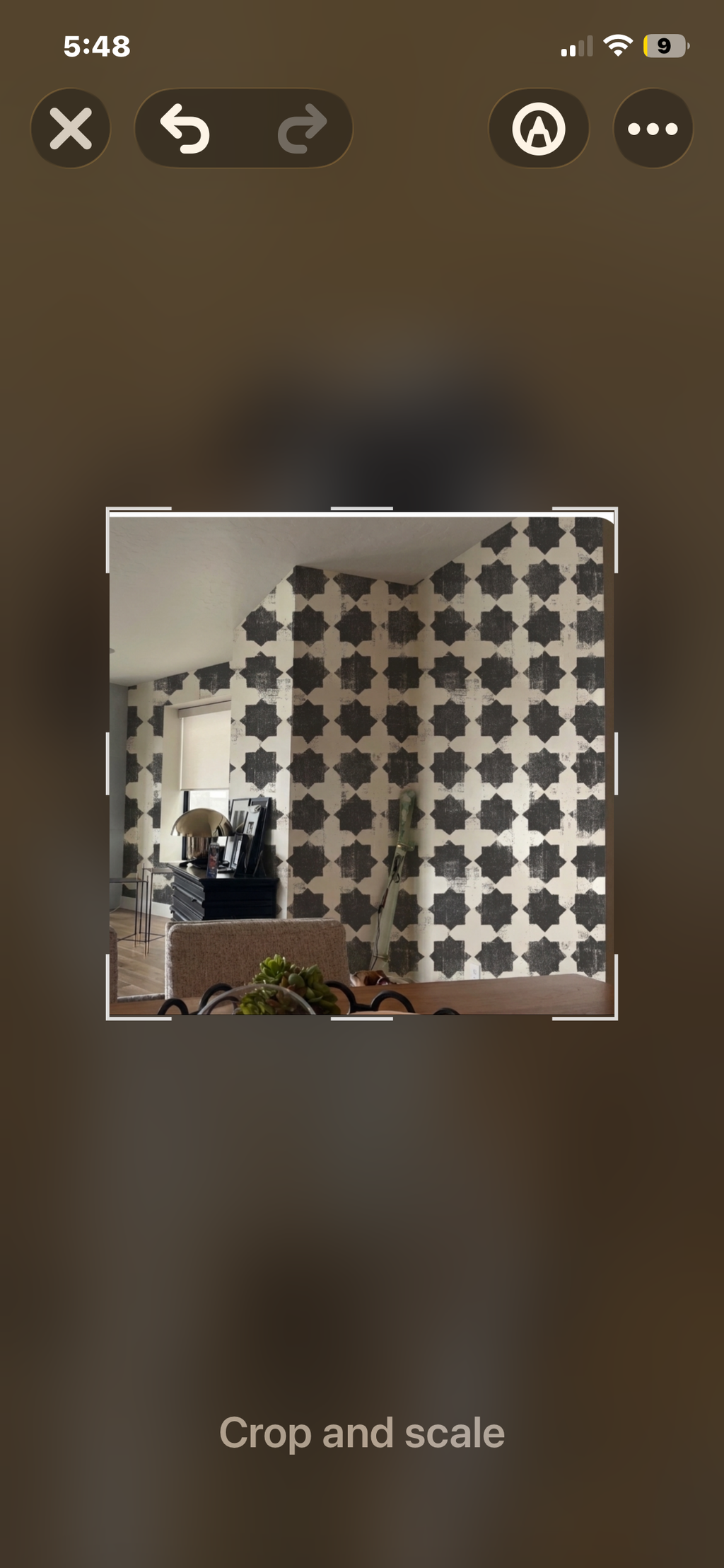 Customer photo — Iron Gate Wallpaper