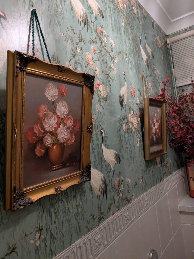 Wallpaper photo from Etsy customer