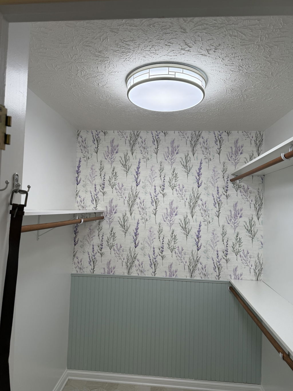 Customer photo of Lavender Field Notes Wallpaper