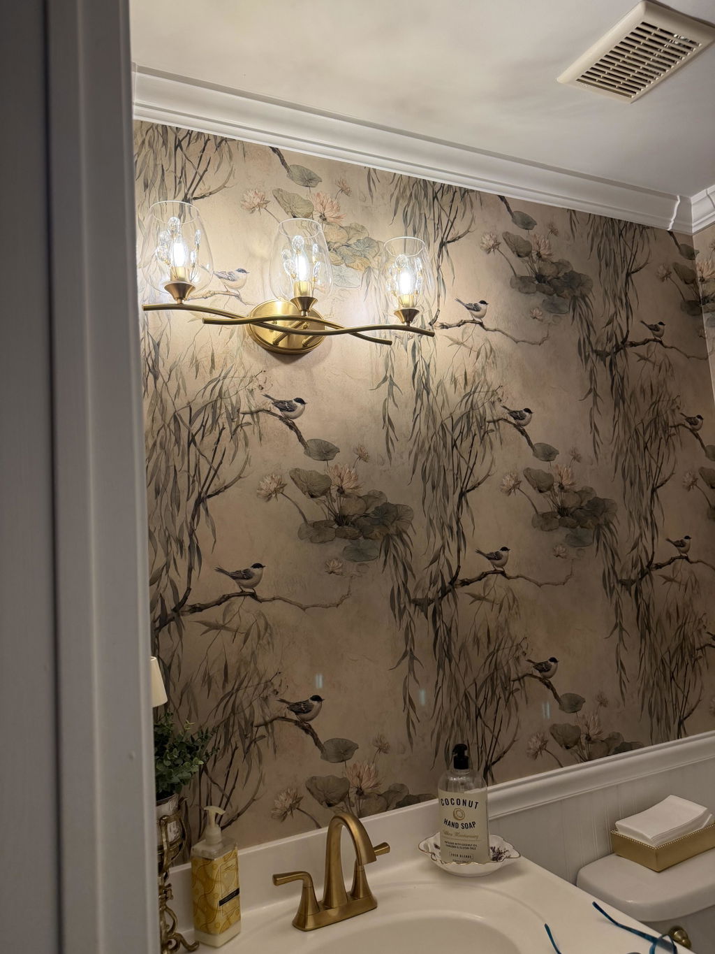 Customer photo of Willowshade Sanctuary Wallpaper
