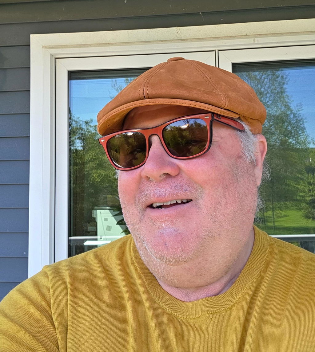 Firenze Leather Newsboy Hat