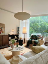 Akari 21A & 15A Washi Paper Pendant Lamps – Oversized Floating Sculptures