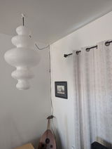Zephyr Akari Floor Lamp — Handmade Washi Paper Light By Captainsbamboo