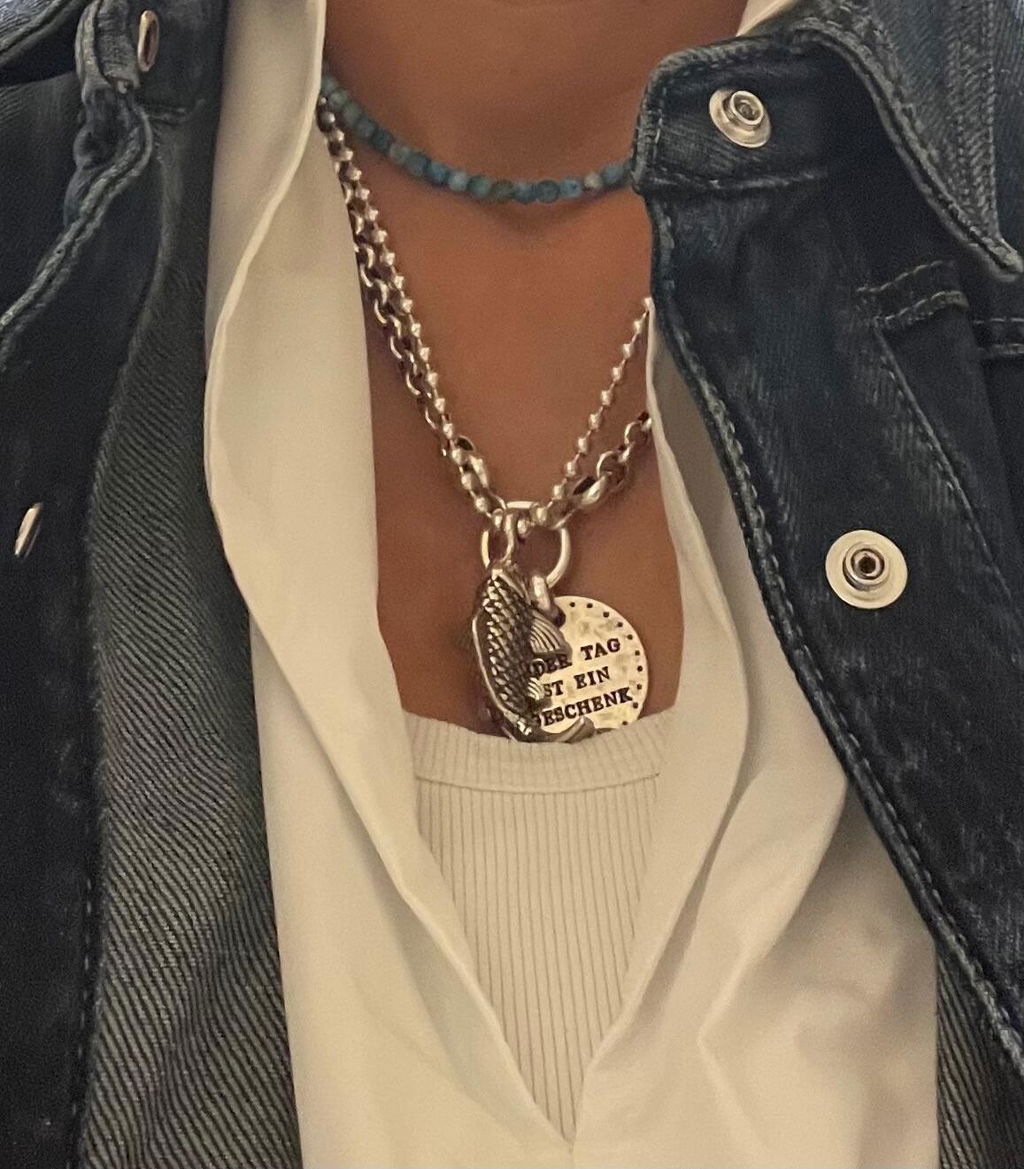 FINLEY - Kette mit Fisch Anhänger