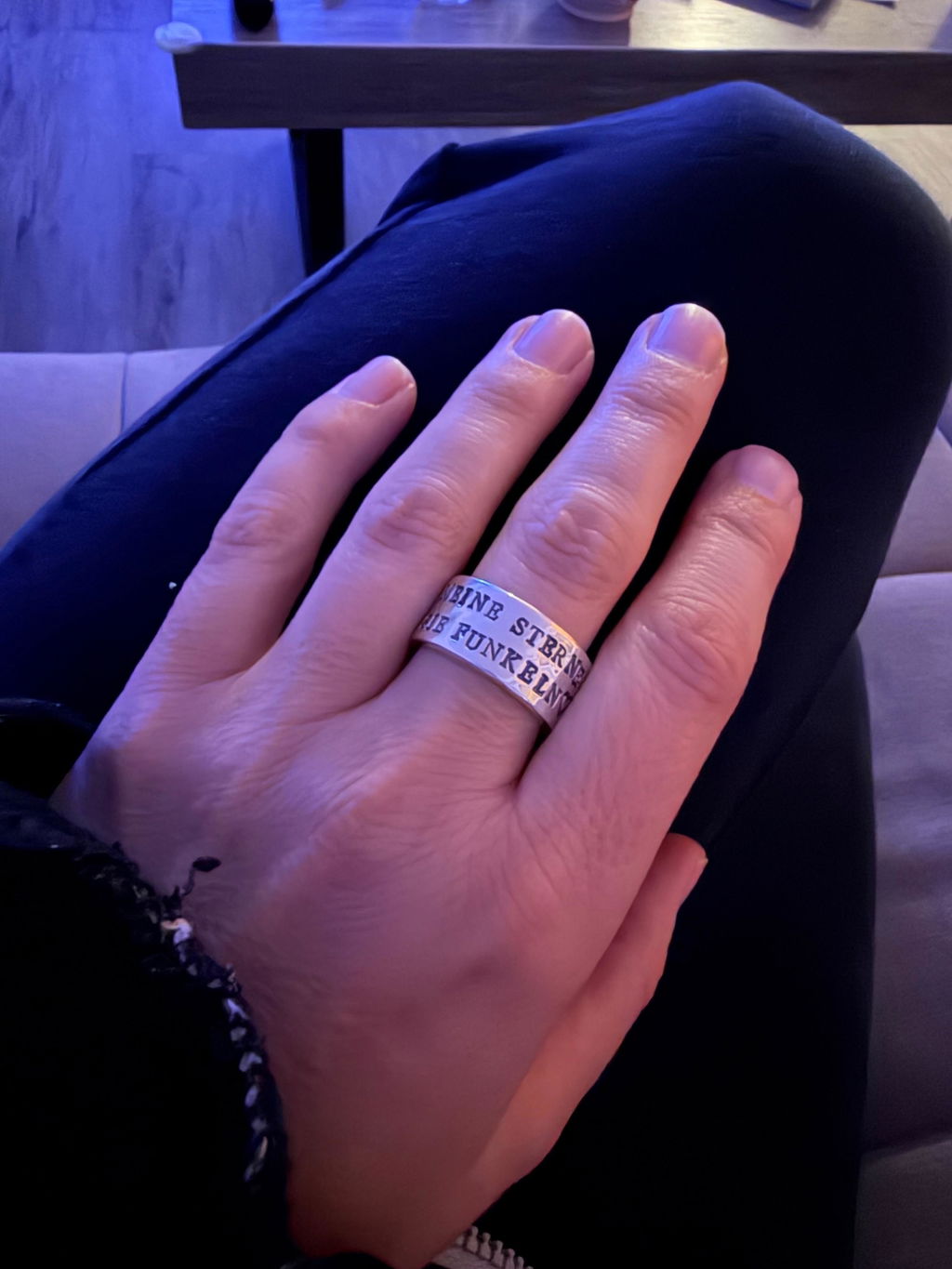 RELATION Ring - Ring mit Gravur