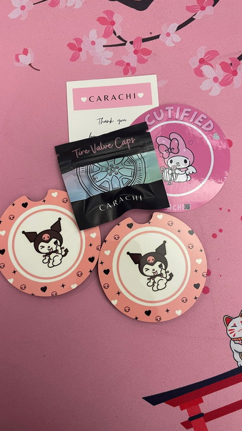 Kuromi Coasters