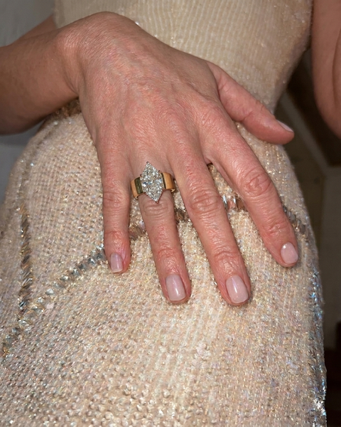 Solitaire Style 4 Carat Dutch Marquise Diamond Ring