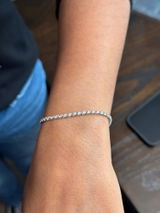 Customer photo: The Legacy Tennis Bracelet