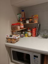 Indi S. — Kitchen bench organiser