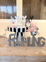 Frühling Schriftzug