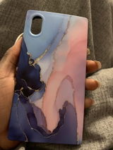 Marble Rectangular iPhone Case
